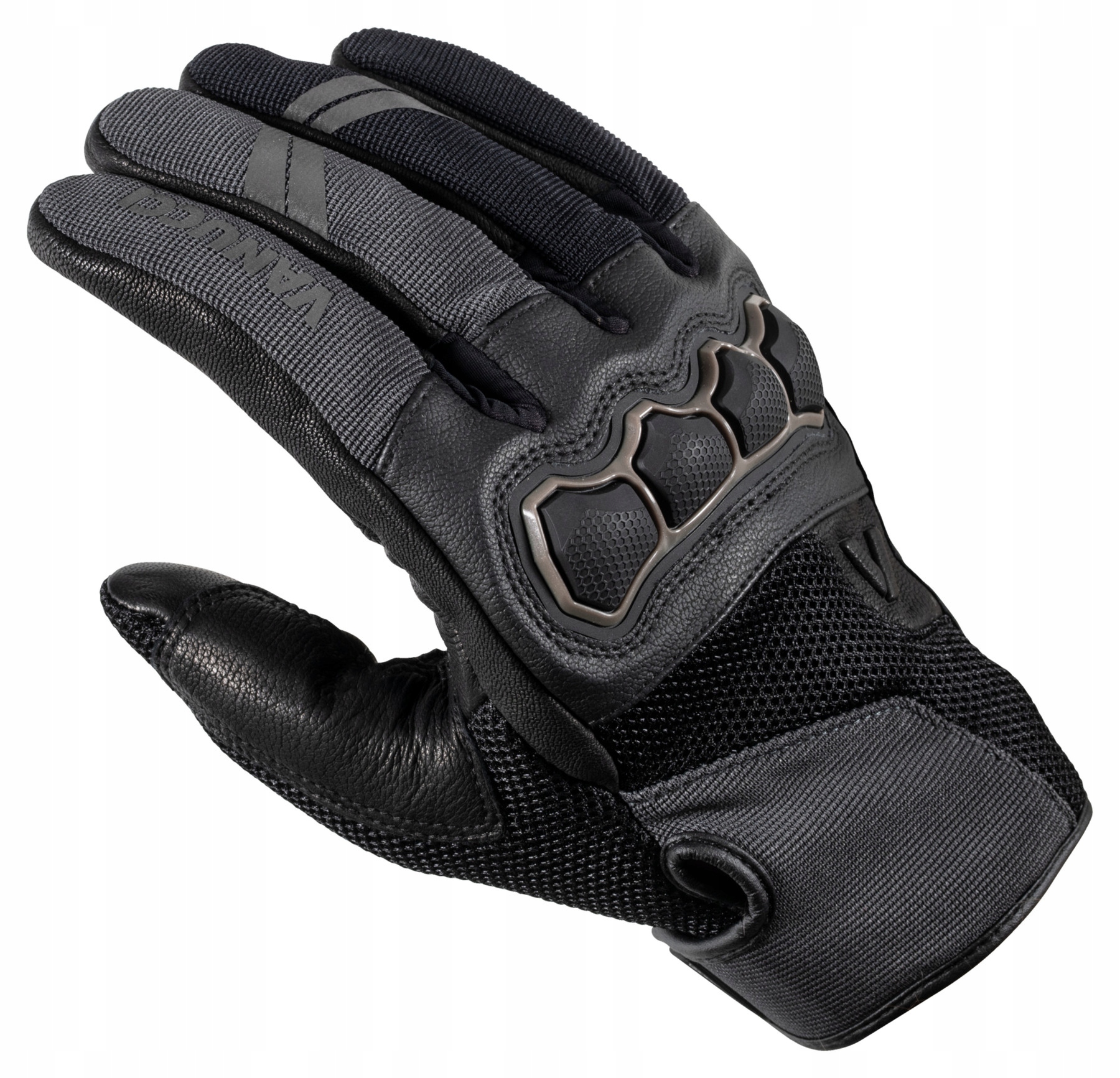 VANUCCI VX-1 Rękawice Motocyklowe Motor CZARNE XL