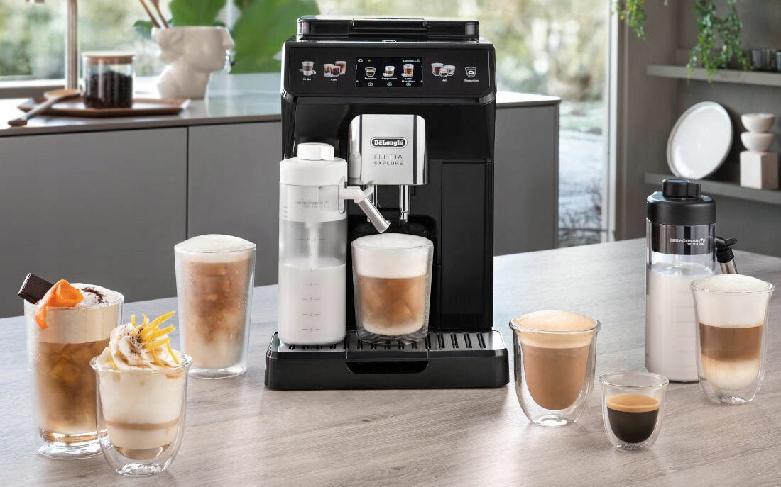 Кавоварка еспресо DELONGHI Eletta Explore ECAM450.55.G Домінуючий колір - чорний