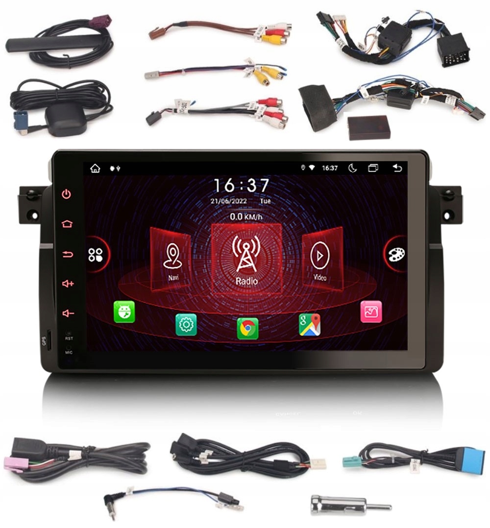 Navigácia Radio 2DIN Android Bmw 3er E46 Rover 75 Dsp Carplay 4/64 Gb Lte