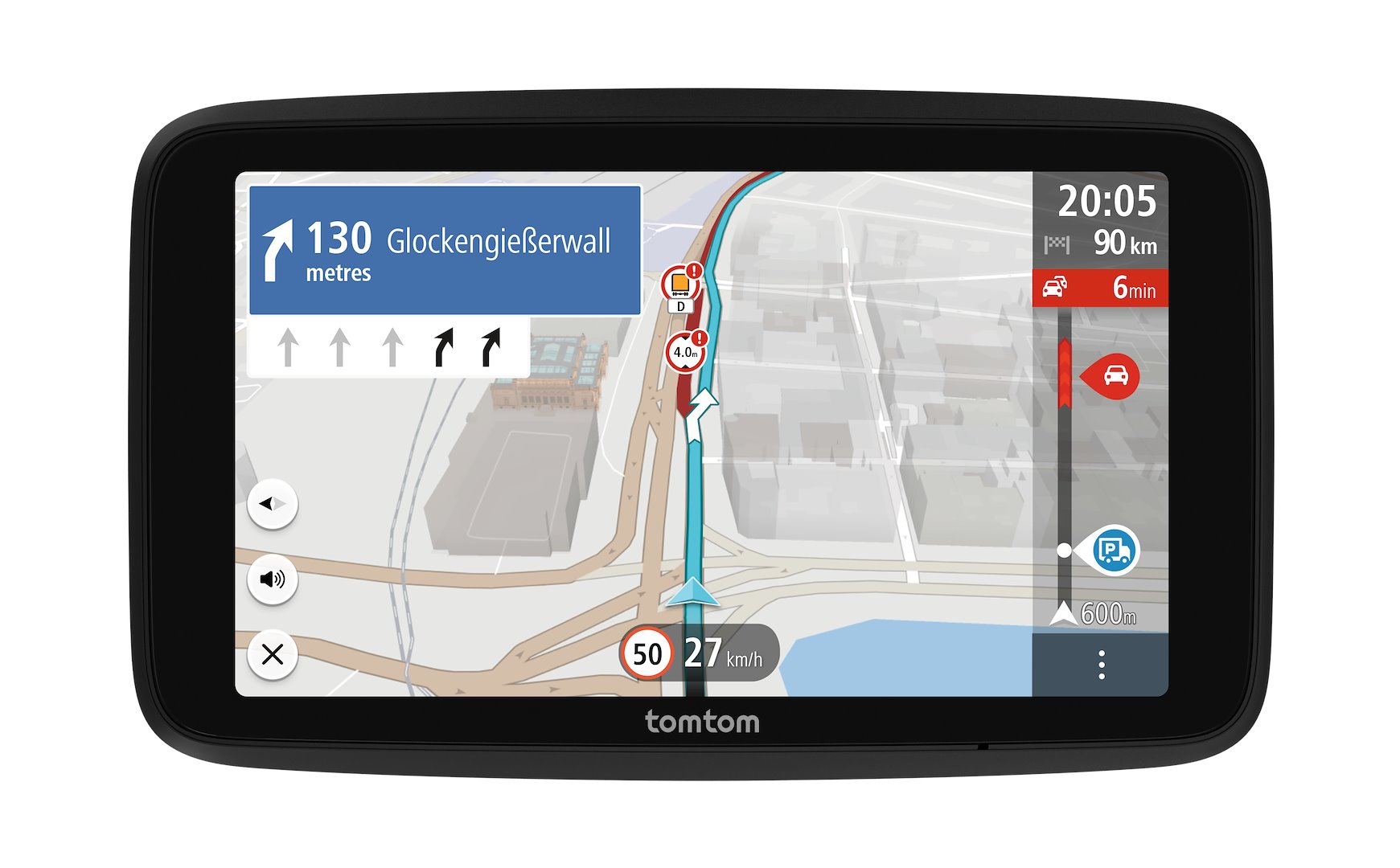 Gps navigácia TomTom Go Professional 6" Mapa Európy Tir Nákladné autokar