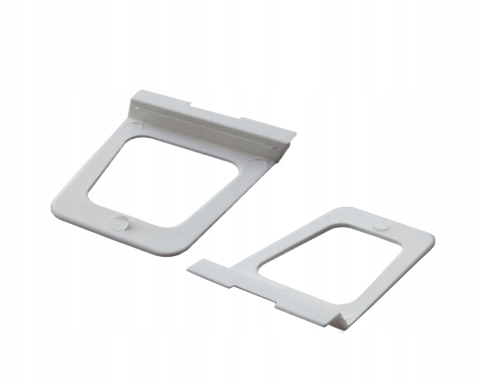 BLASZKI RYGLE UCHWYT NAROŻNIK DO MOSKITIERY ZESTAW BIAŁY Marka inna