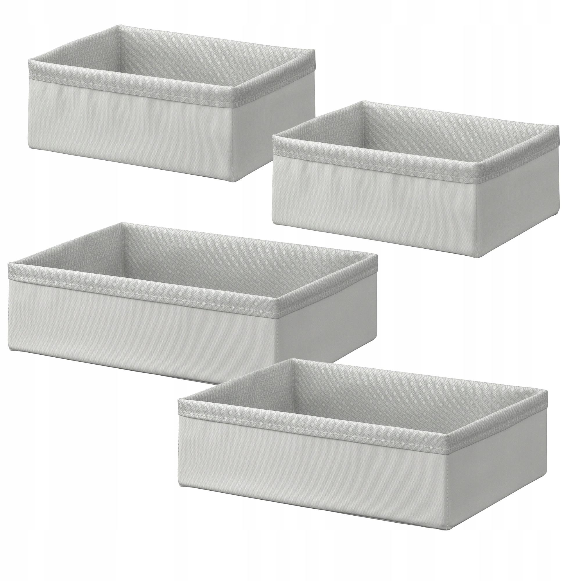

Ikea Baxna 4x Organizer do szafy szuflady wys 10cm