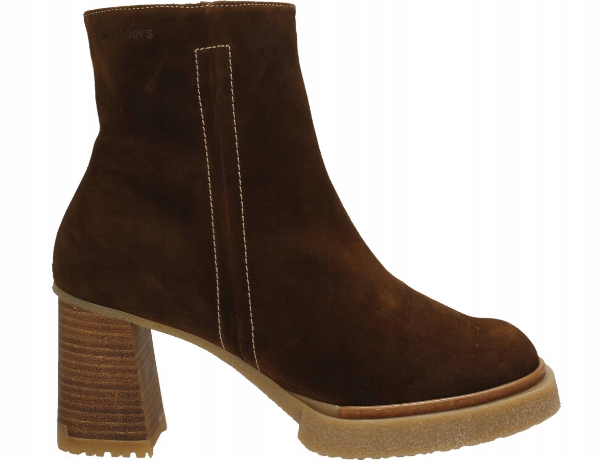 Wonders Kotníkové Boty H-5203 Luxe Capuccino 37
