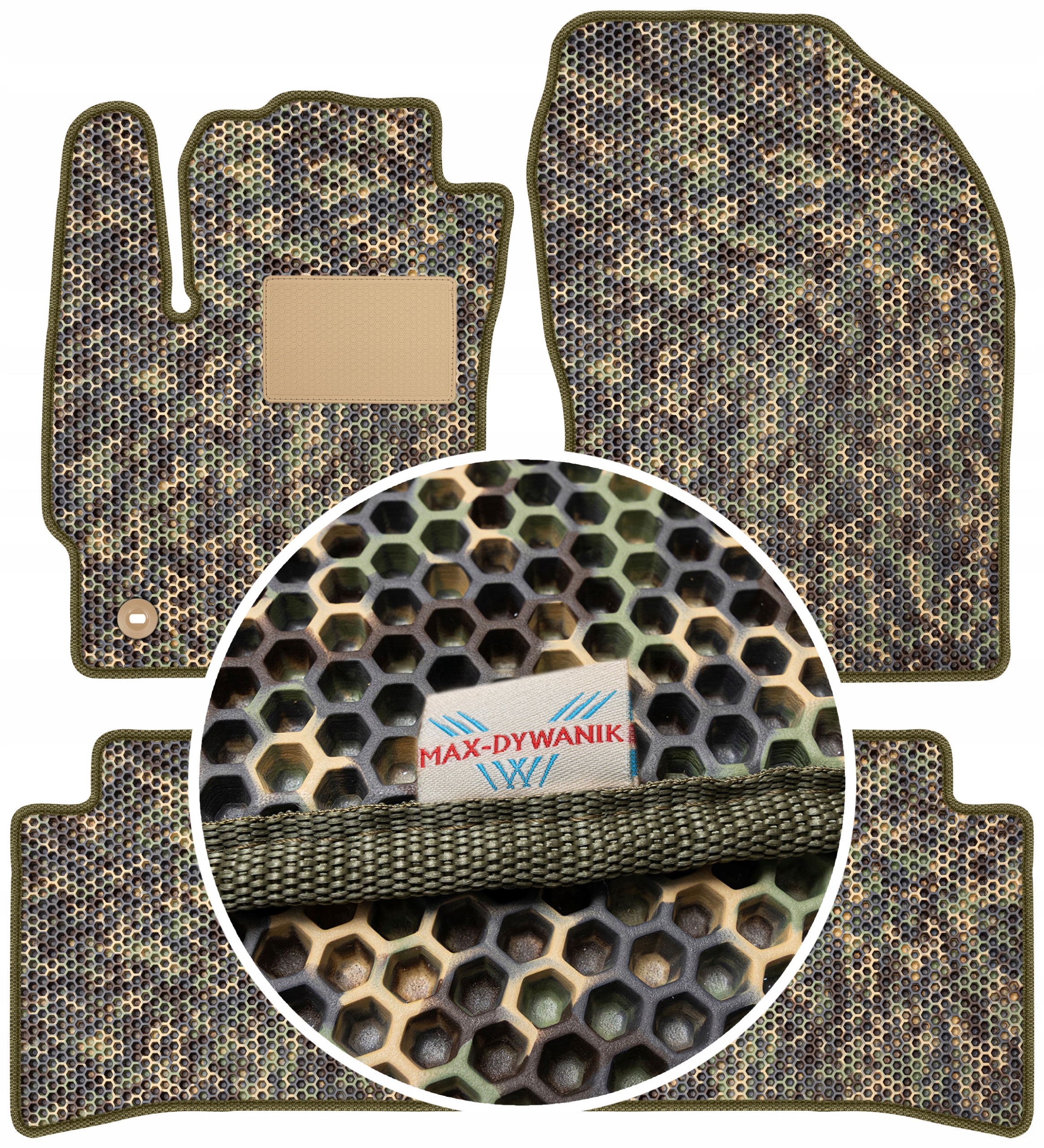 Toyota Corolla E21 XII od roku 2019. Gumové rohože do auta Eva Moro