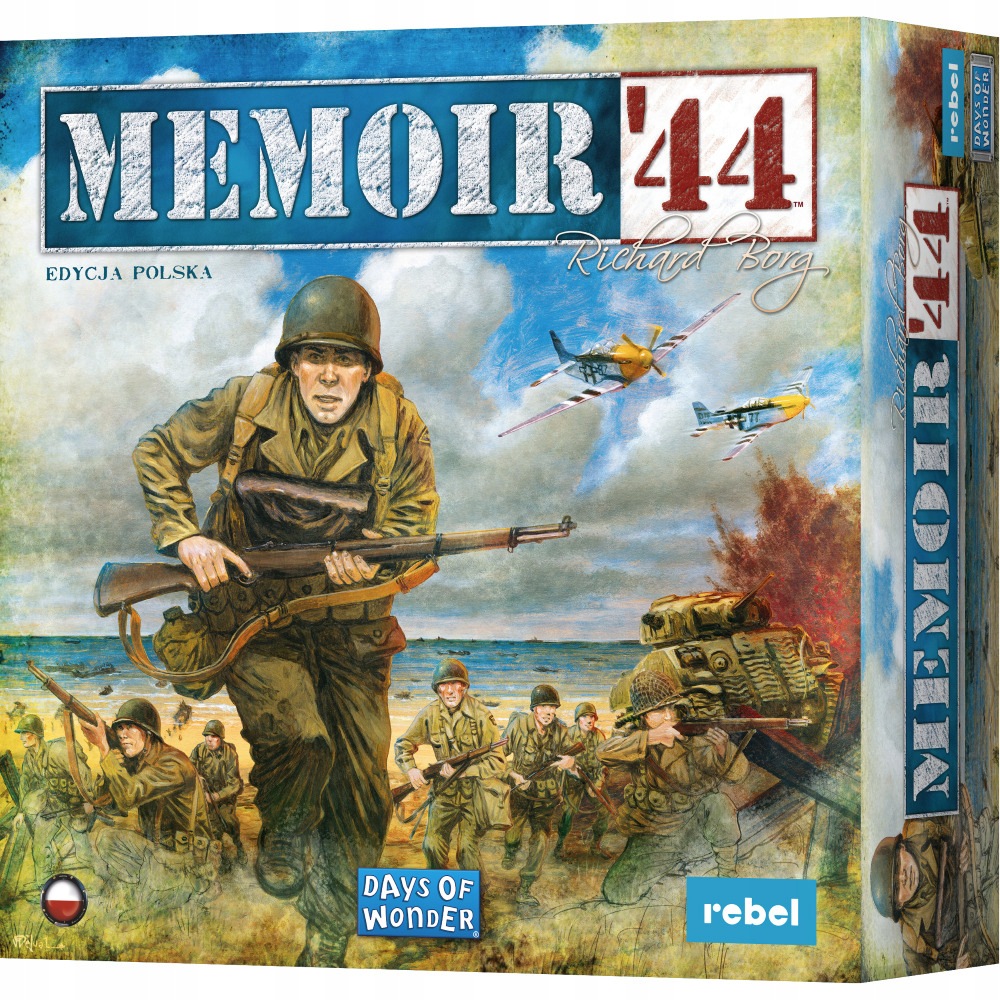 Gra planszowa Memoir '44 Pl edycja polska kampania Polska 1939
