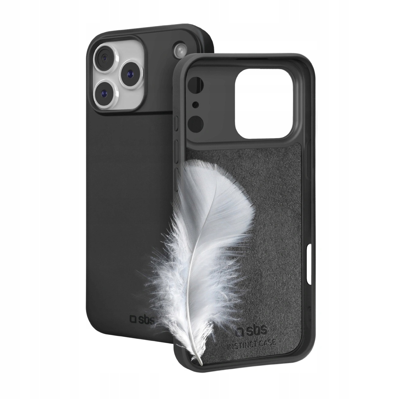 Etui Sbs Instinct na iPhone 17 Pro Max czarne