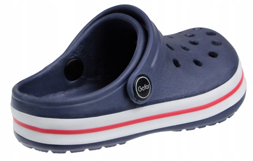 KLAPKI KROKSY DZIECIĘCE LEKKIE PIANKA + GRATIS 24 Kolor niebieski