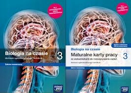 BIOLOGIA NA CZASIE 3 PODRĘCZNIK + KARTY PRACY ZR Rozszerzony P +KP NOWA ERA