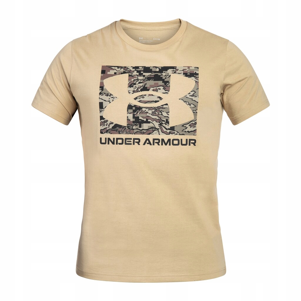 Tričko Tričko Under Armour Ua Abc Camo Boxed Logo Field Khaki XL
