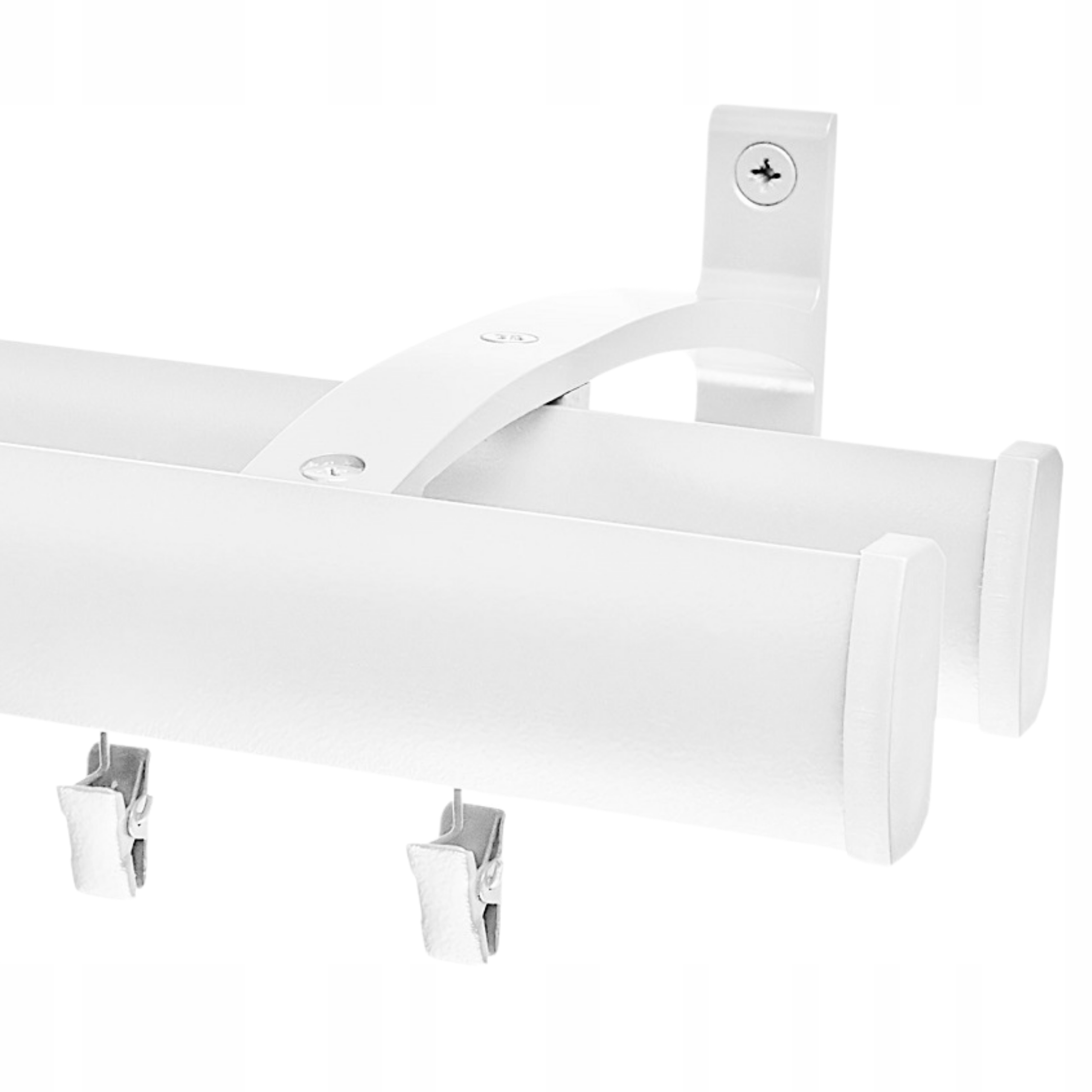 Kompletní Garnýž Dvojitá 440 cm, montáž na stěnu/strop, Voppi Rail