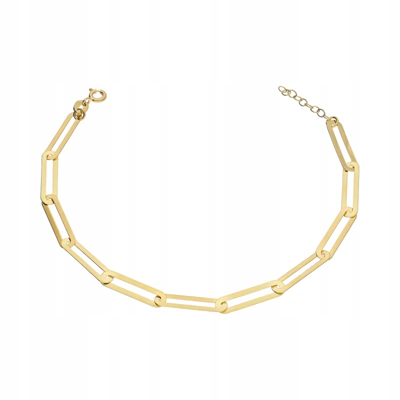 Dámský náramek Zlatý 585 14kt Rolo 585 2.6g s regulací zapínání