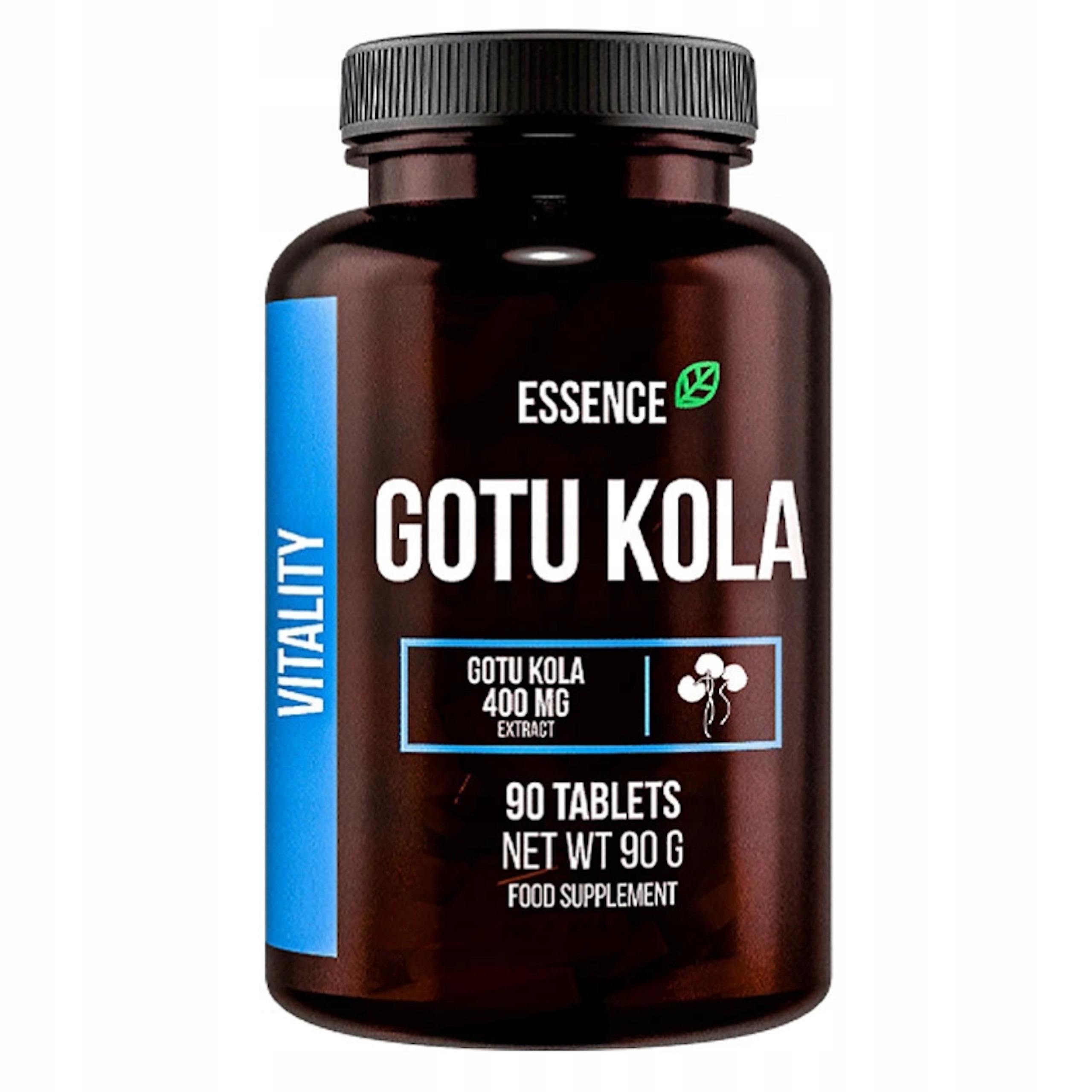 

Essence Gotu Kola 90 k. Adaptogen Pamięć Sen Stres