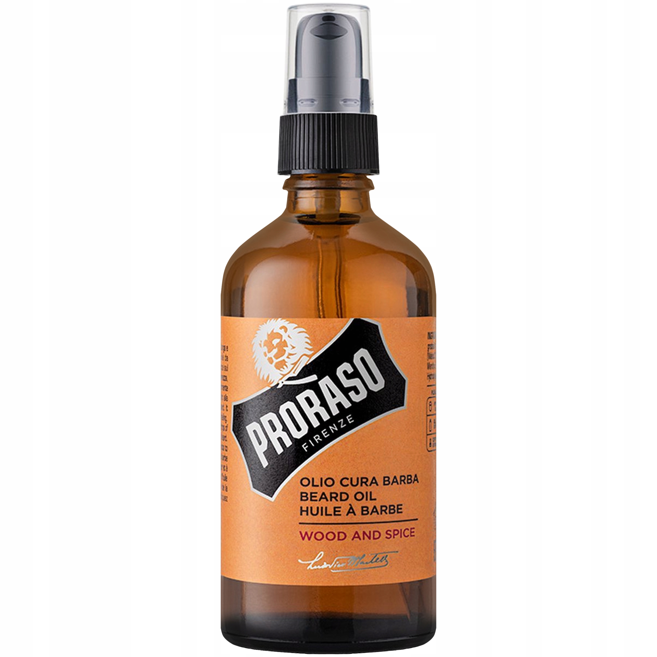 Proraso Wood & Spice Beard Oil dřevitě-kořeněný olej na vousy 100 ml