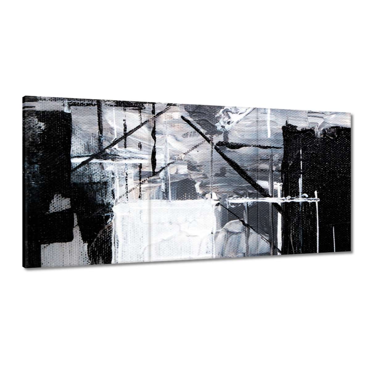 Obrazy 180x90 Abstrakcia Havran