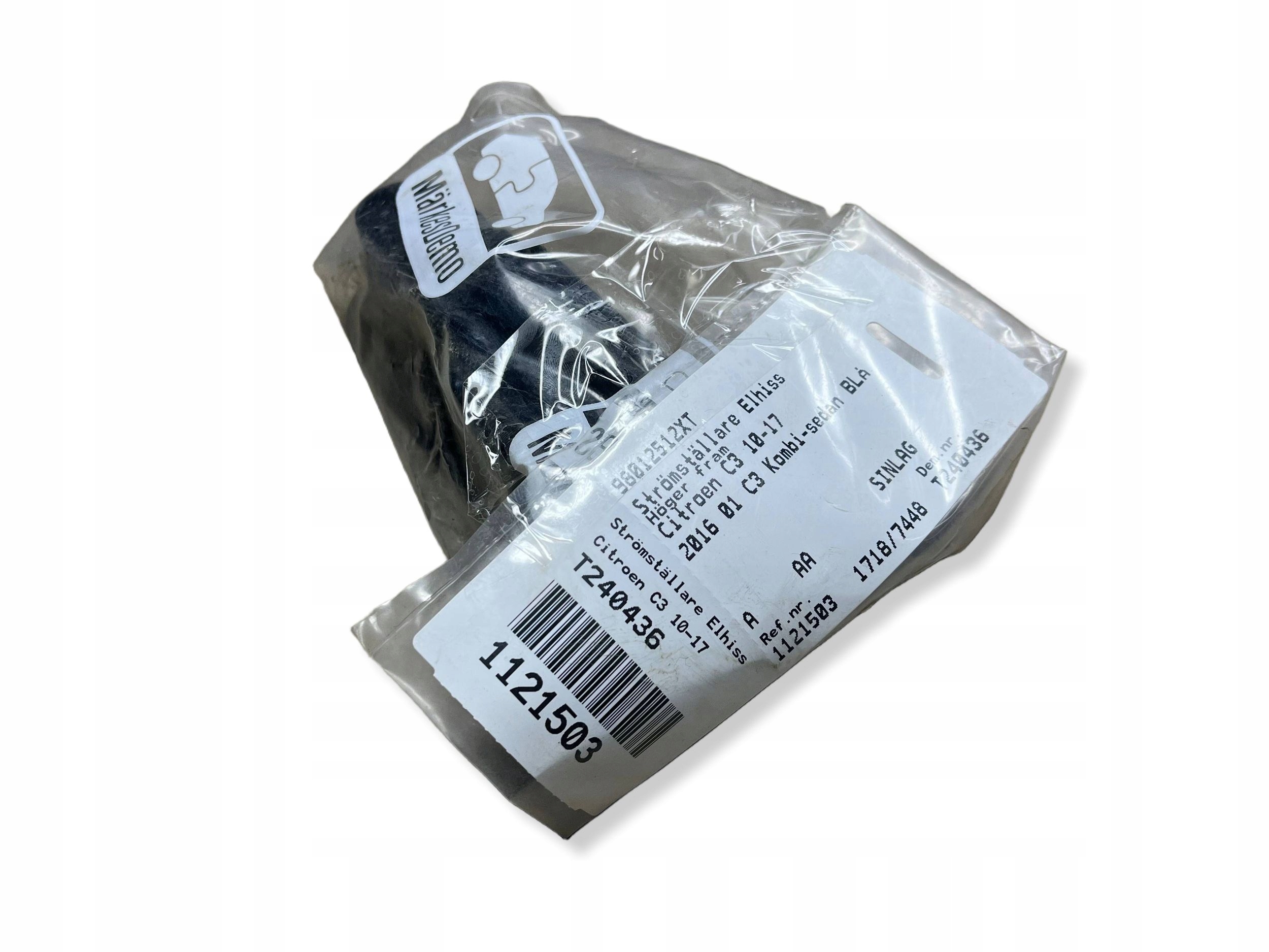 CITROEN C3 II PANEL window control switch front right 98012512XT