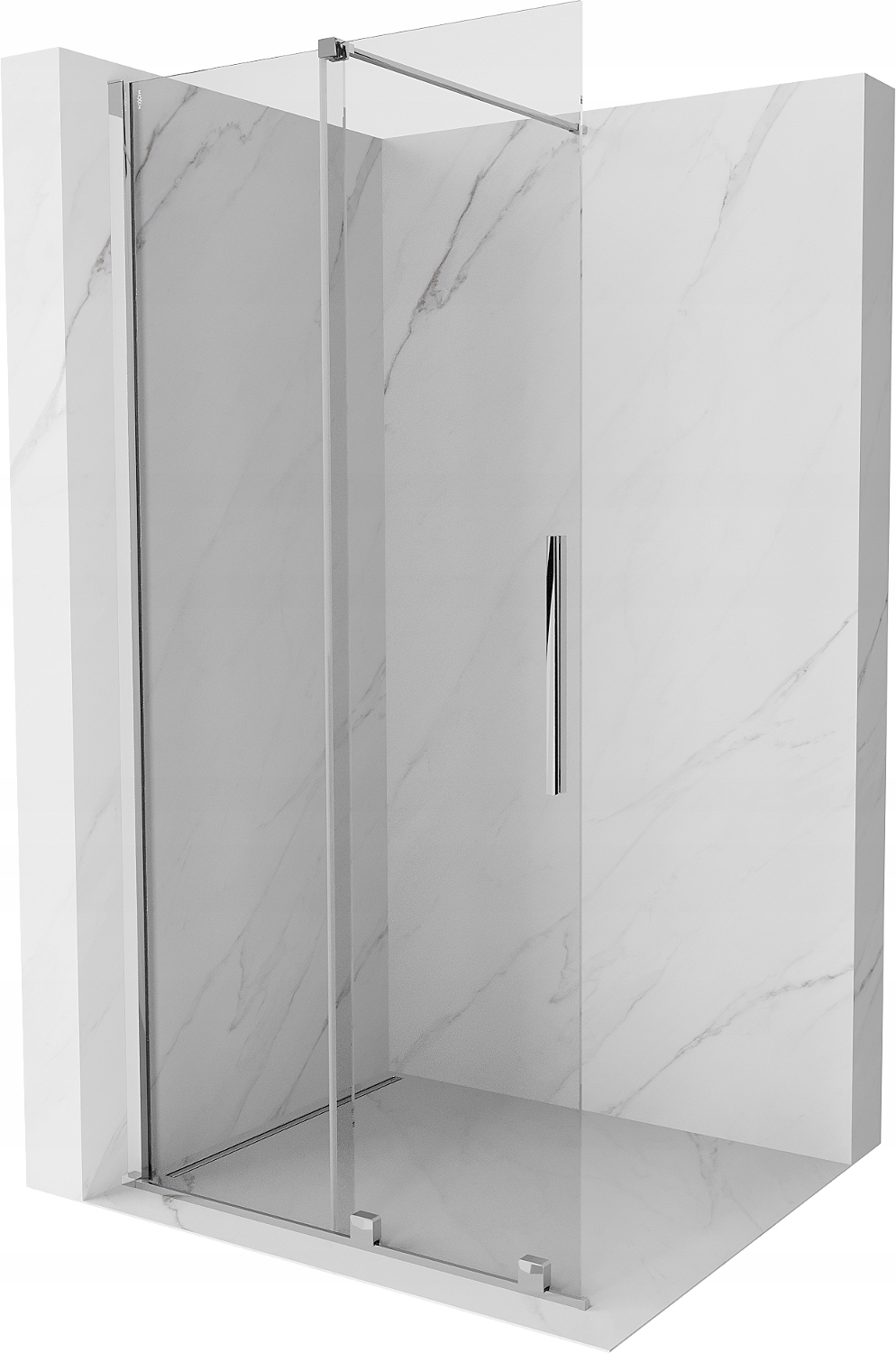 Mexen Velar Ścianka Prysznicowa Rozsuwana Walk-in 70x200 CM Chrom