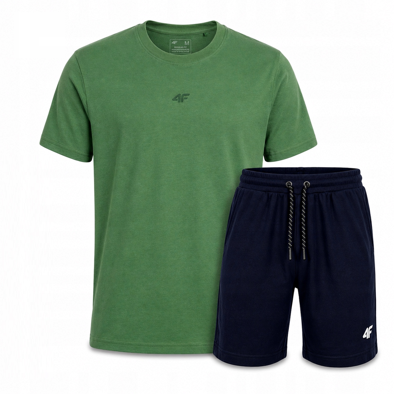 Komplet 4F Pánské Tričko Kraťasy Sportovní Set Pro Každodenní Nošení 4XL SS26