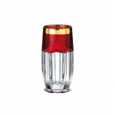 Bohemia Safari Rubin Pohár Long 300 ML Sada 6 Ks