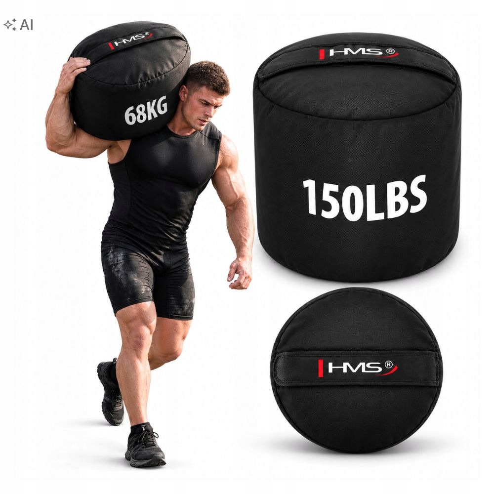 Sandbag Silový tréninkový vak pro samostatné naplnění 68 kg Hms