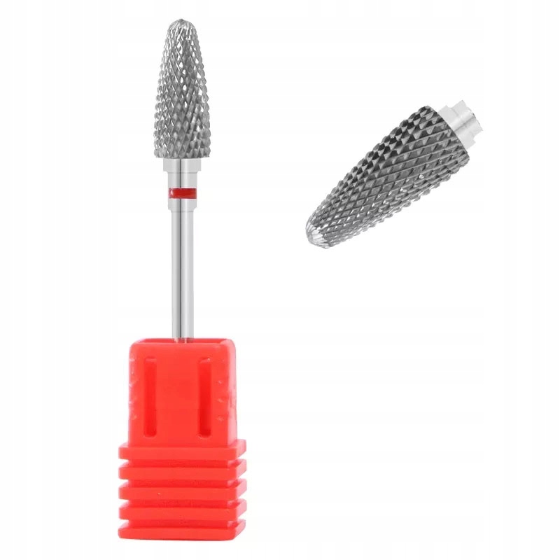 Frez z Węglika Spiekanego Czerwony Stożek