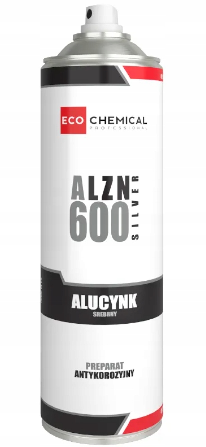 

Cynk w sprayu Alucynk Srebrny-Alzn 600 silver
