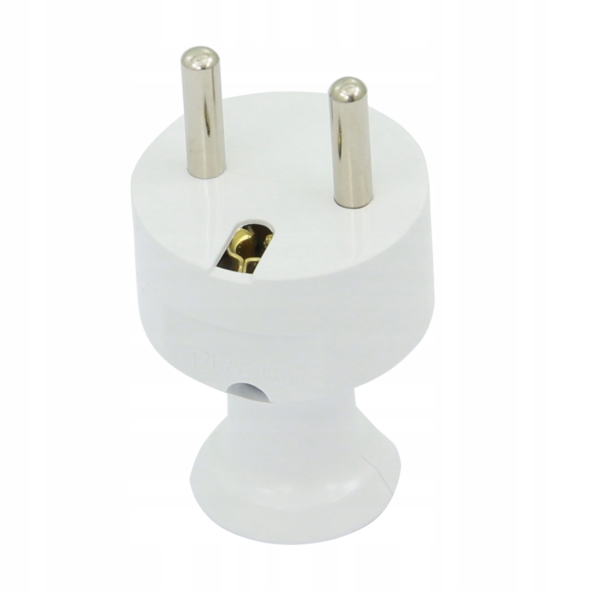 Wtyczka prosta 2p+z 16A WT-31 BIAŁA