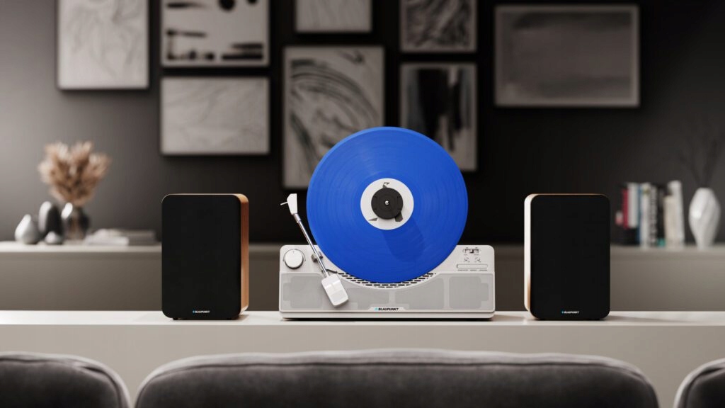 VERTIKÁLNÍ AUTOMATICKÝ GRAMOFON BLAUPUNKT VT100SL BLUETOOTH Kód výrobce VT100SL