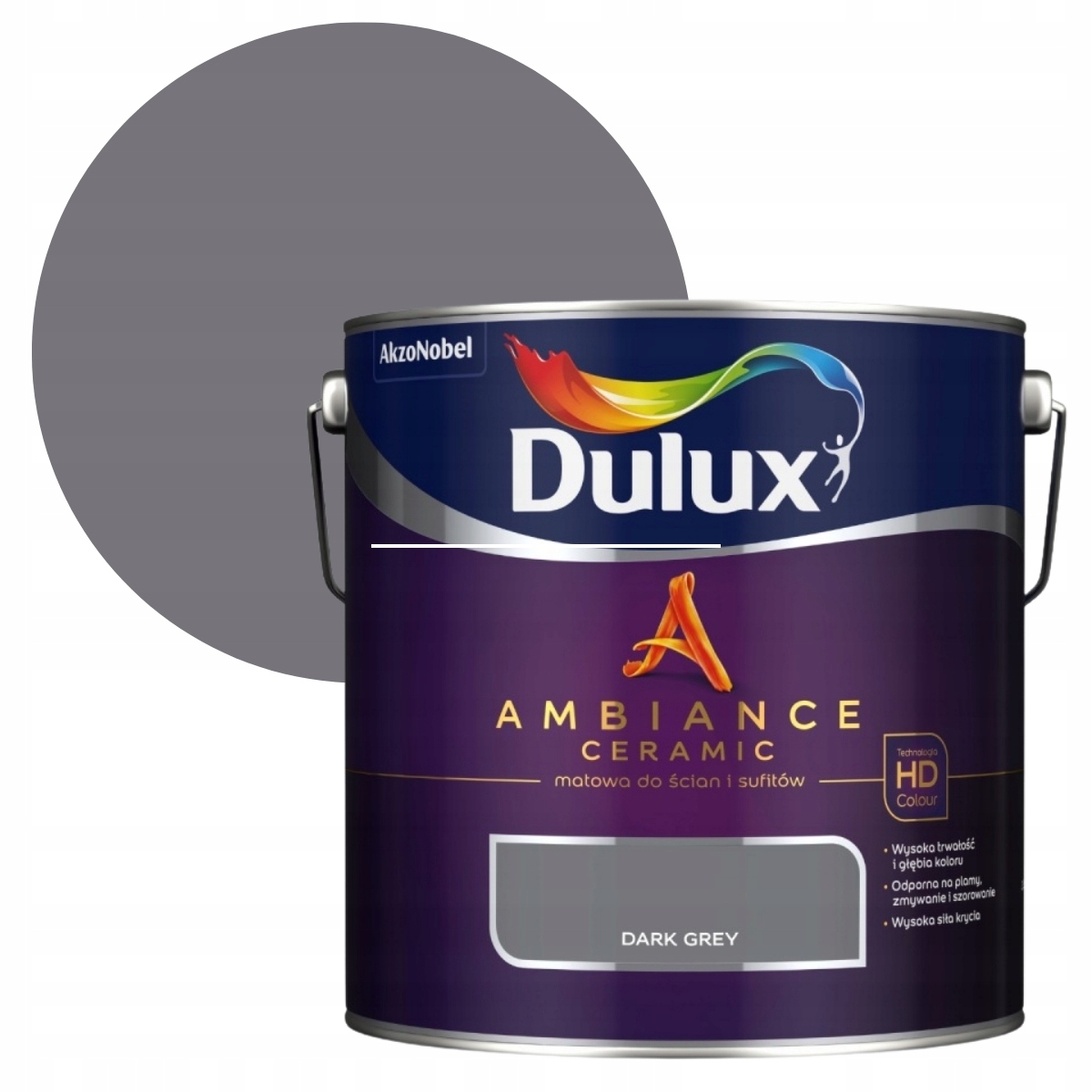 Dulux Ambiance Barva 2,5L Dark Grey