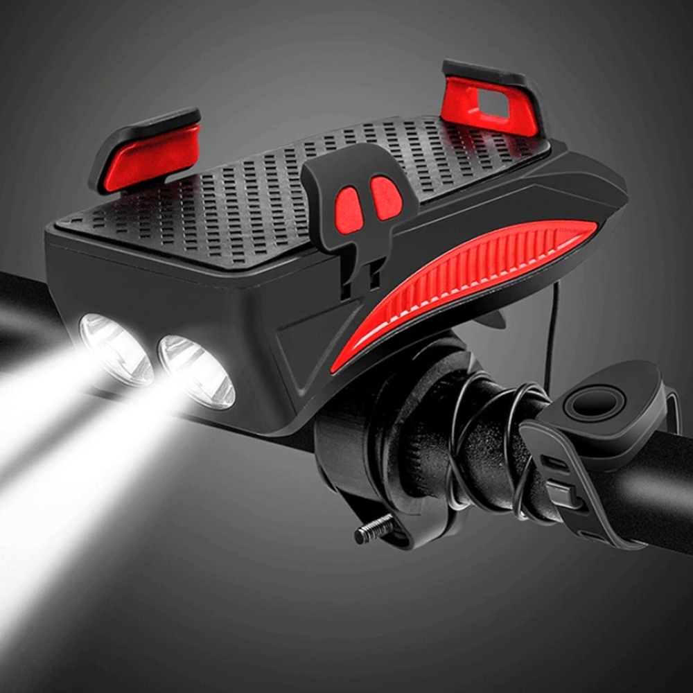 LAMPKA ROWEROWA LED PRZÓD MOCNA POWERBANK KLAKSON Kod producenta LAMPKA ROWEROWA POWERBANK KLAKSON