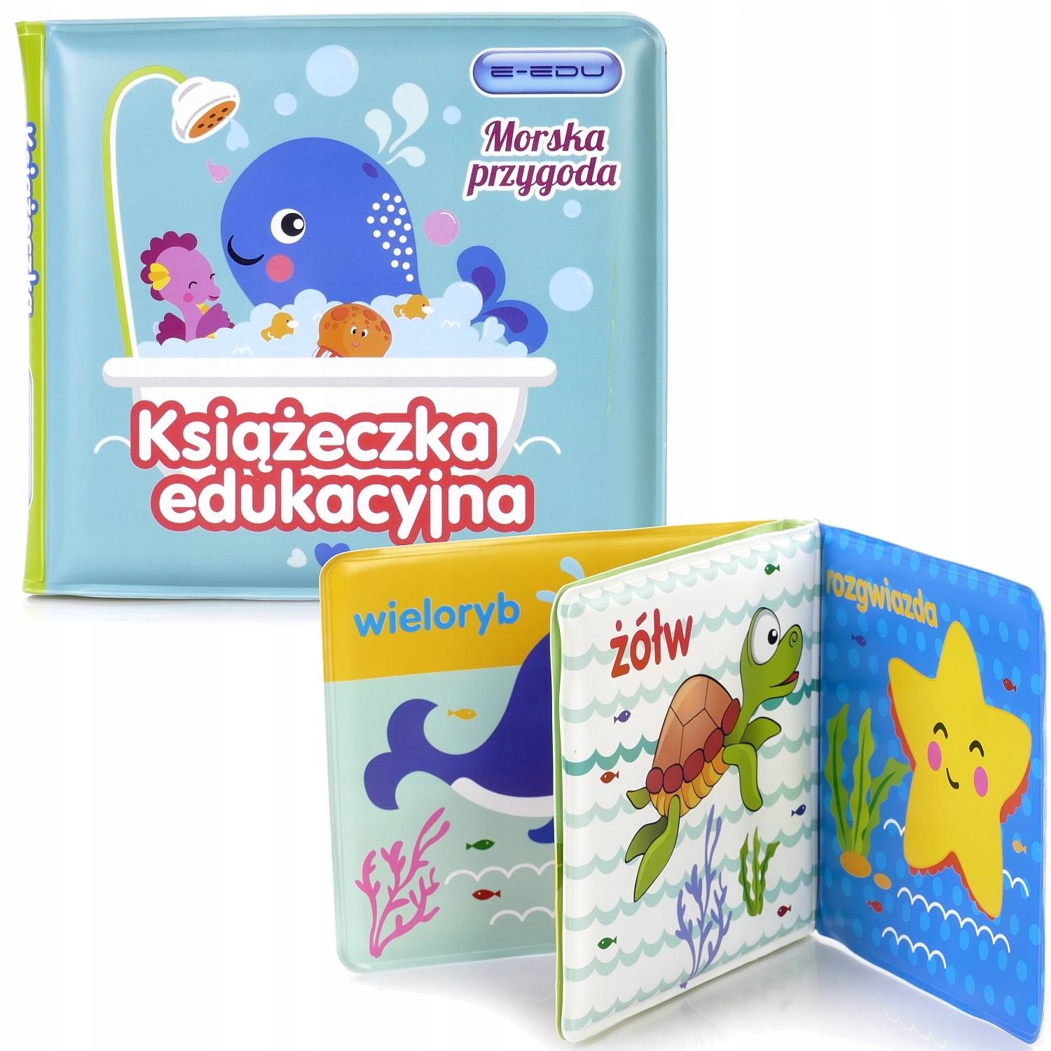

Miękka Książeczka Do Kąpieli Zwierzątka Morskie