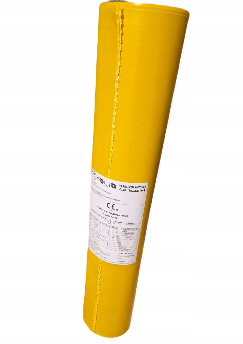 

Folia żółta paroizolacyjna 2x12,5 25m2 0,2 Atestce