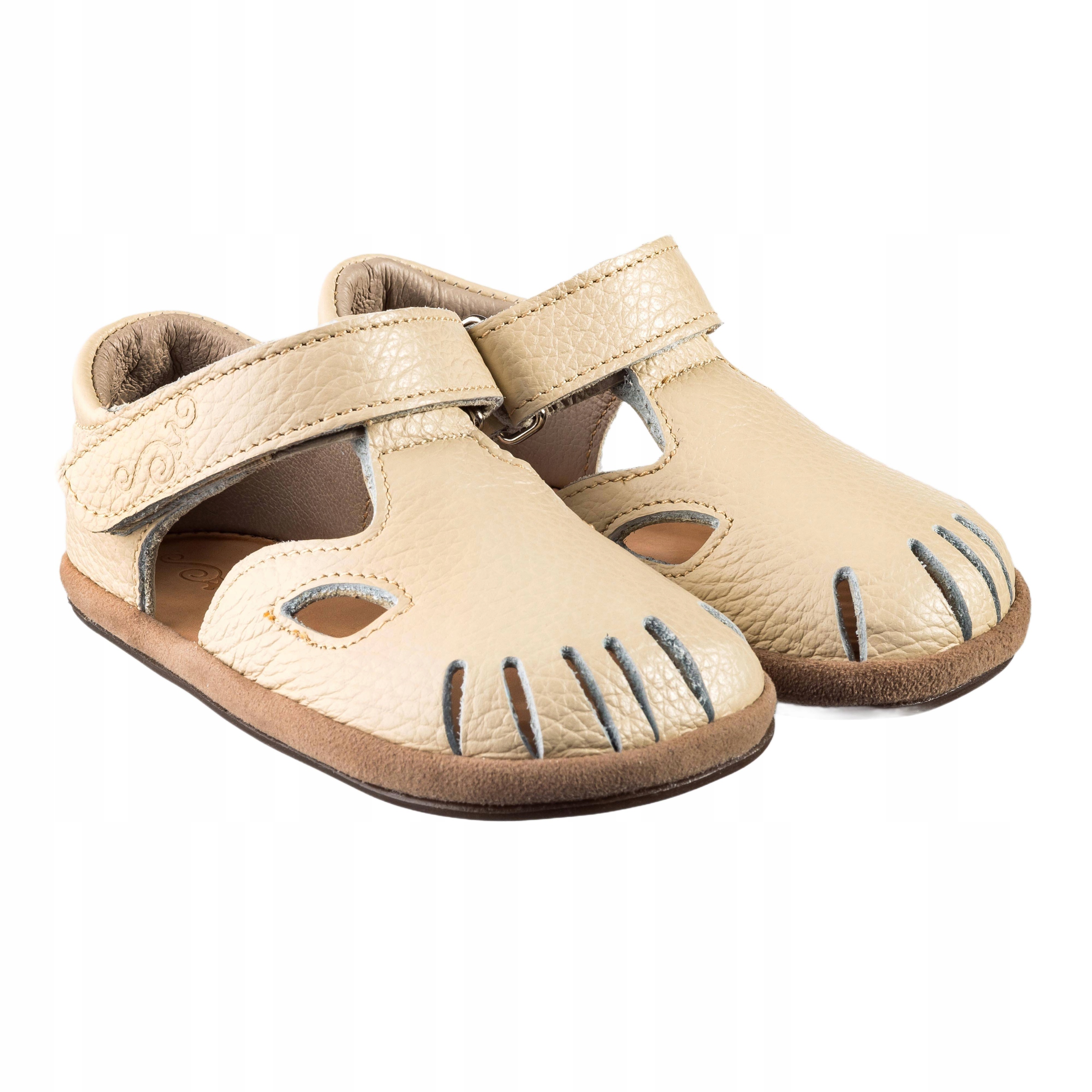 Sandały barefoot dla dzieci Lilo Cream 24 Eu Magical Shoes