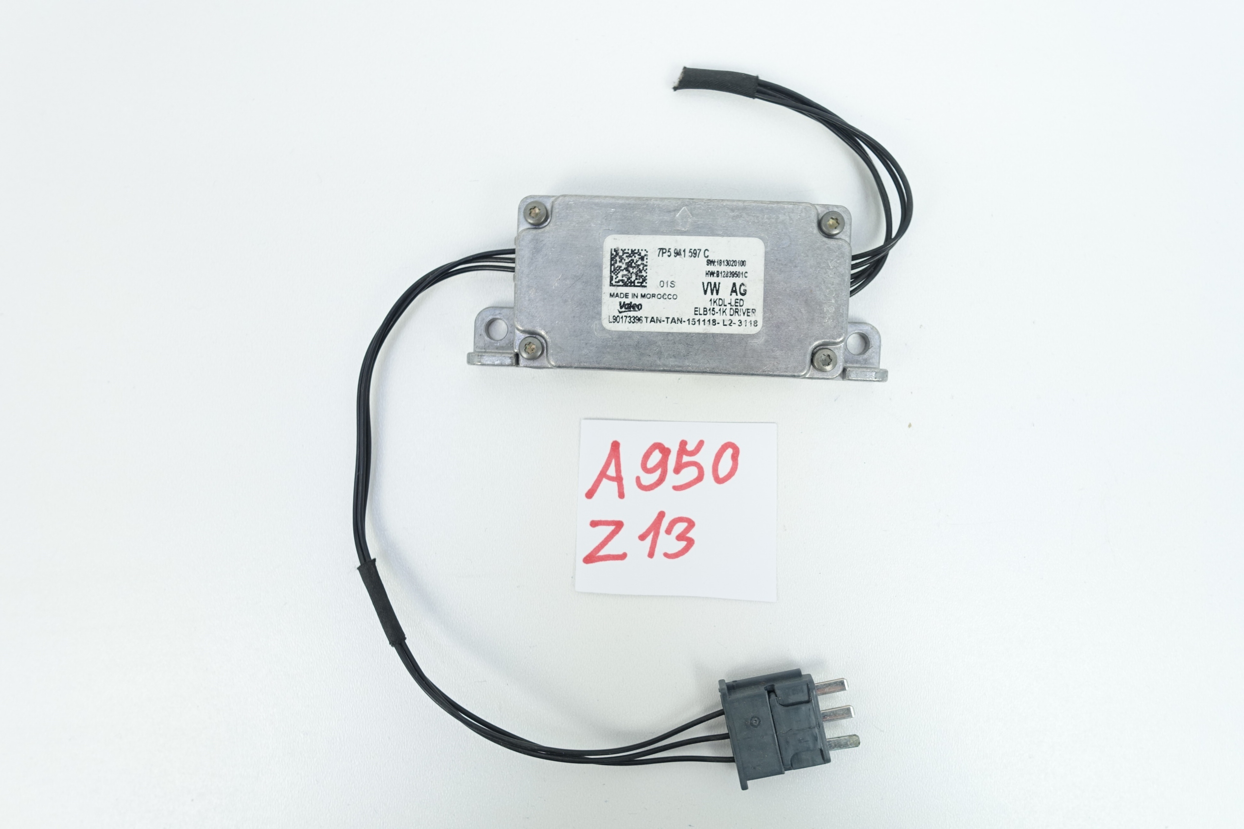 Centralina modulo LED VW PORSCHE 7P5941597C