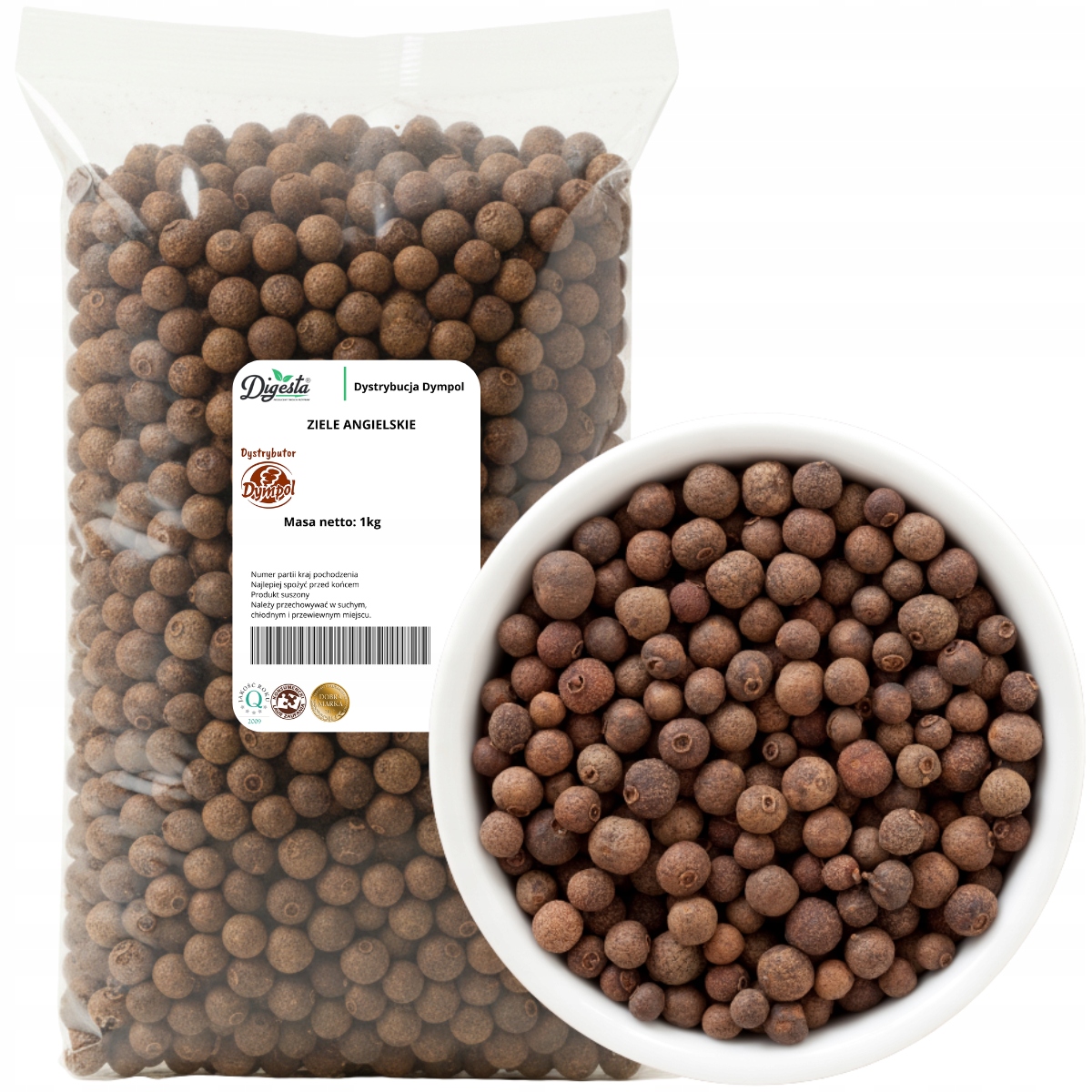 Levně Nové Koření Zrno přírodní aromatické kvalita Premium 1 kg