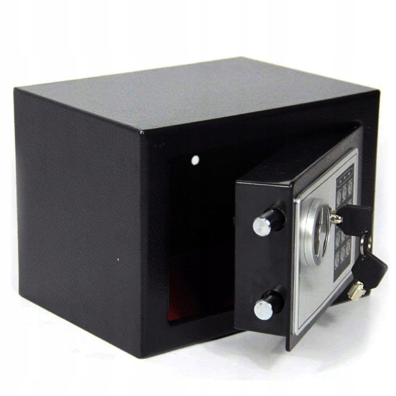 Domowy Sejf Kasetka na Zamek Elektroniczny Szyfr Klucz Kod Kasa Pancerna