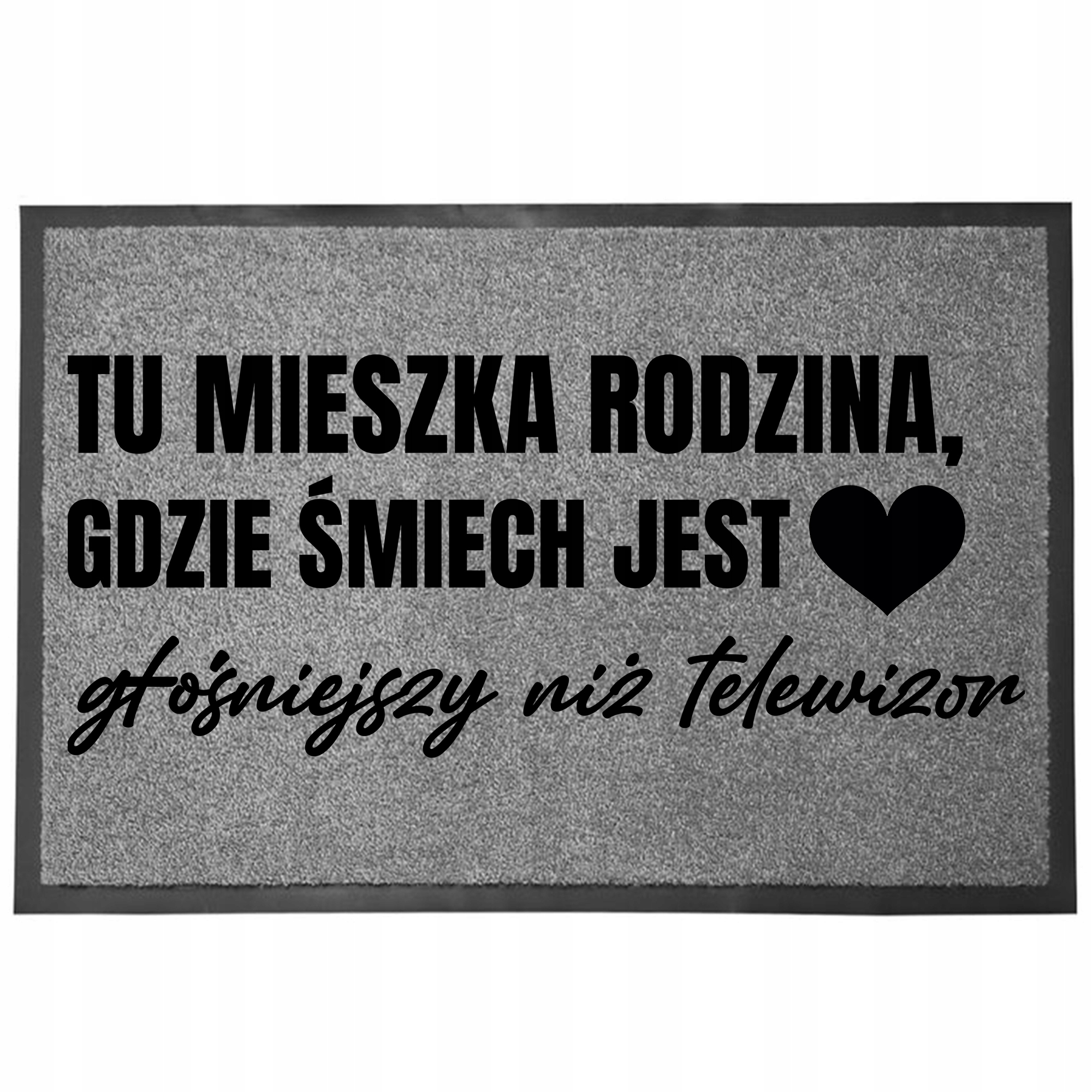 Vstupní Rohožka Šedá 60X40 CM, Zábavný Potisk S Humorem, Hlasitý Smích