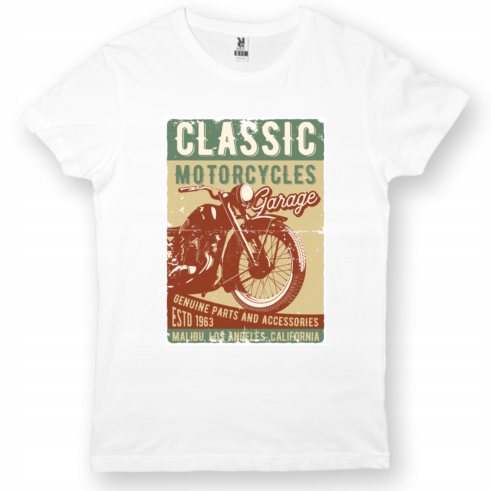 

Koszulka Vintage Motorcycle Classic Motor S