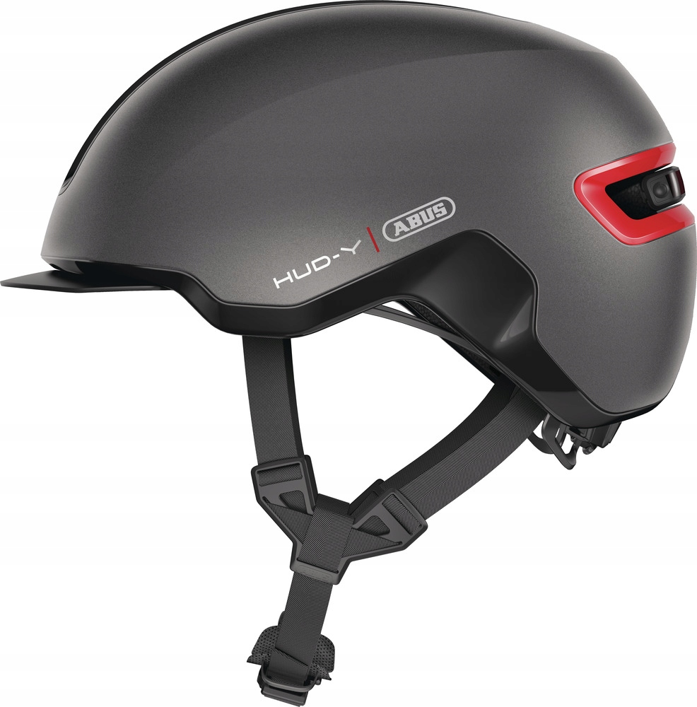 Kask rowerowy Abus Hud-Y gleam silver M 54-58cm