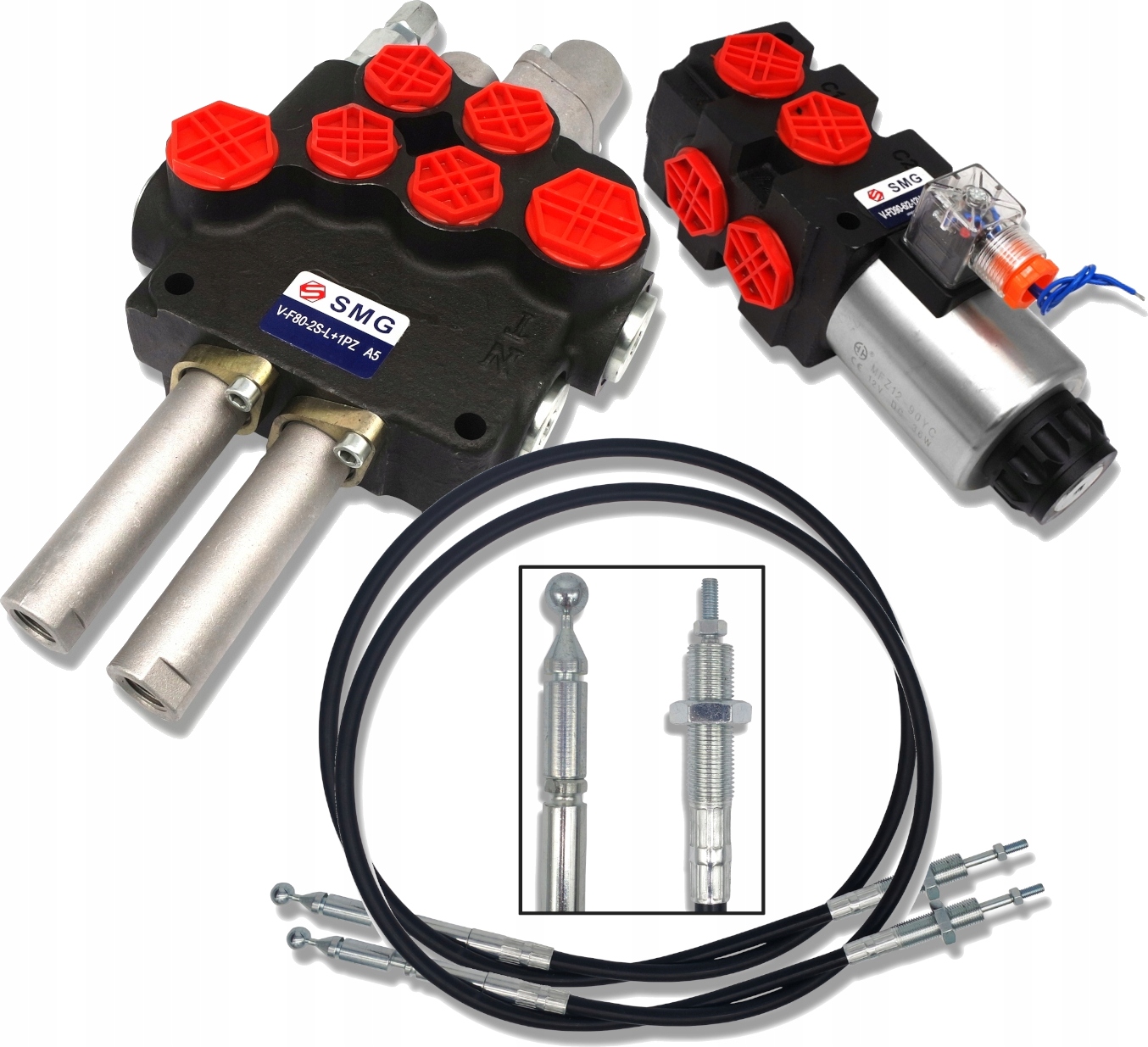 Rozdělovač 80L Plovák Elektroventil 3 Sekce Tur Lanka 1000mm