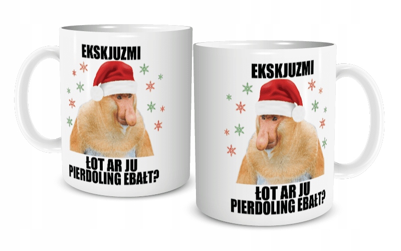 

Kubek Świąteczny Nosacz Ekskjuzmi Łot Ar Ju...