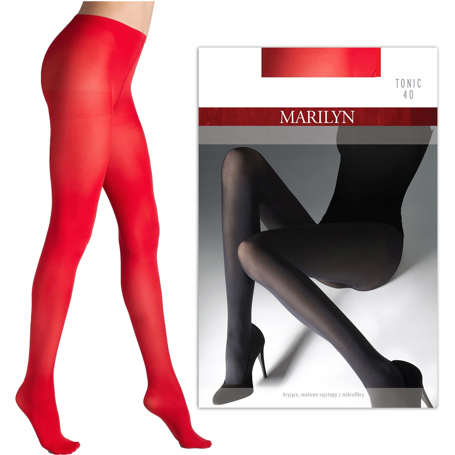 

Marilyn Matowe elastyczne rajstopy tonic 40 New Re