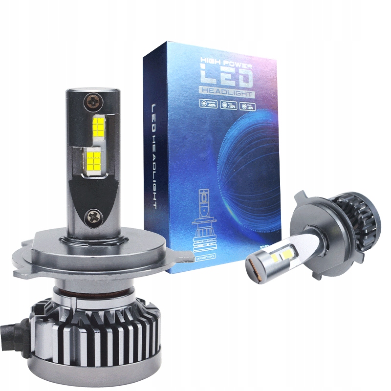 Żarówki Led H4 Cree +500% 120W Can Bus 24000LM E11