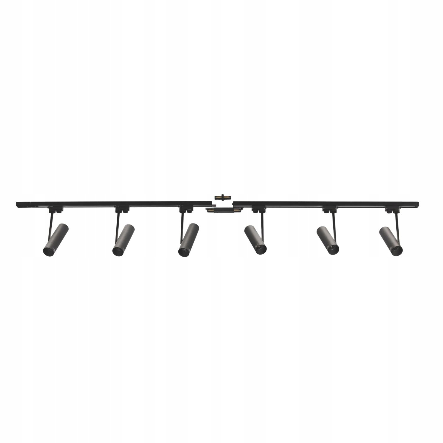 Súprava jednoduchý čierny koľajnicový kábel 2 m s 1-fázovými reflektormi 3026 Zuma Line