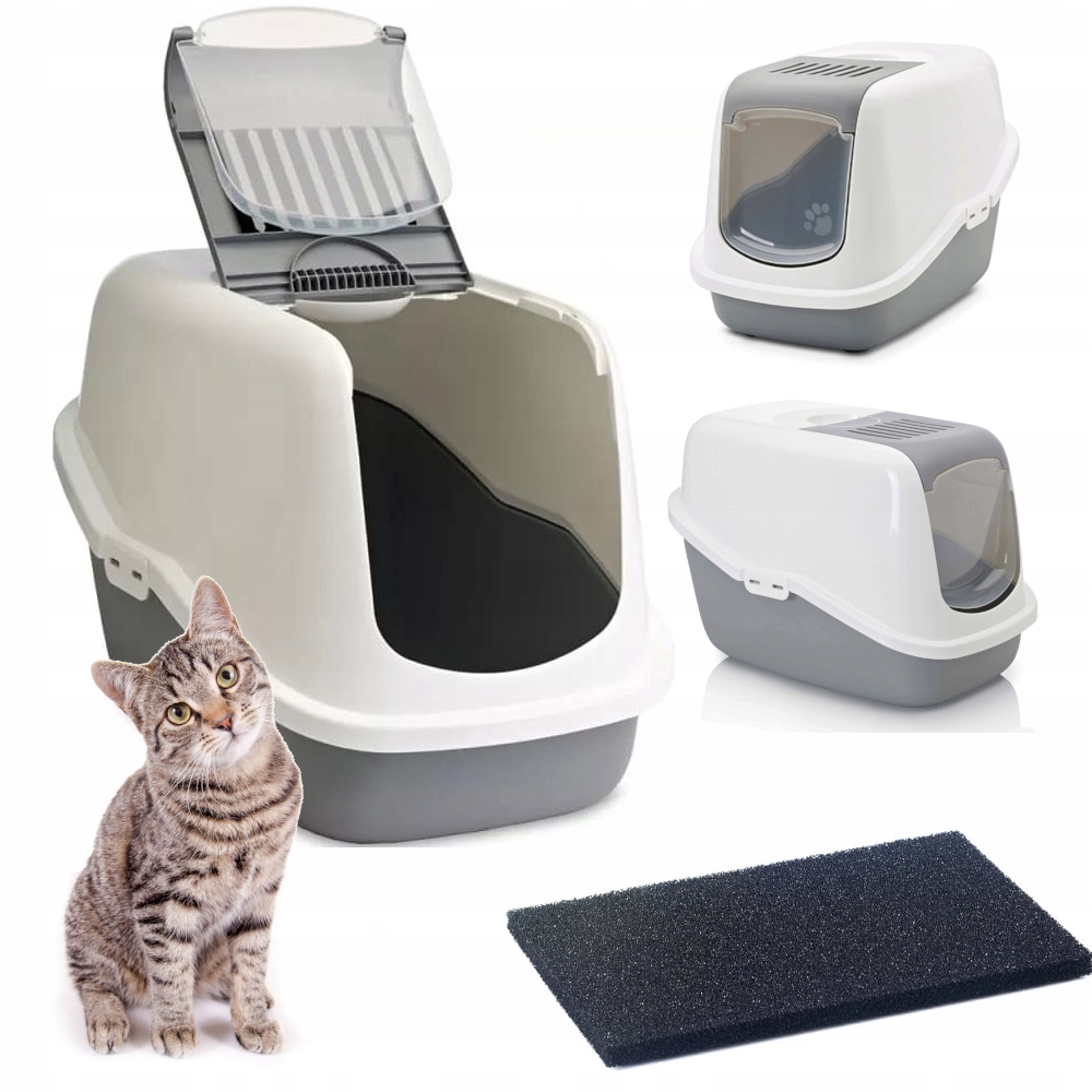 

Kuweta Toaleta Kryta Dla Kot Kota Z Filtrem Savic