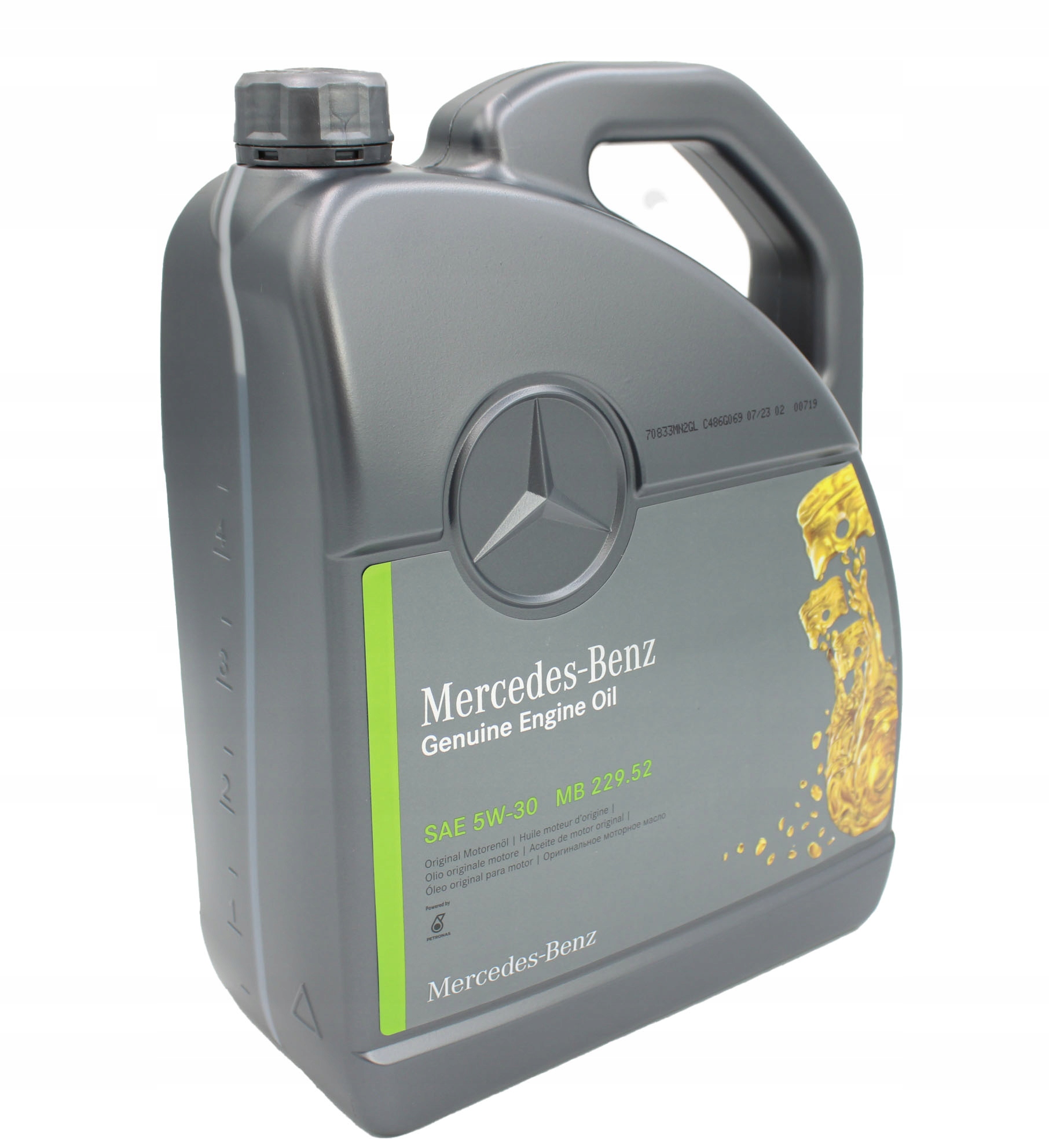 OLEJ MERCEDES 5W-30 5Litrów MB229.52