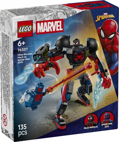 Lego Heroes Miles Morales vs. Spider-Man 2099 76337