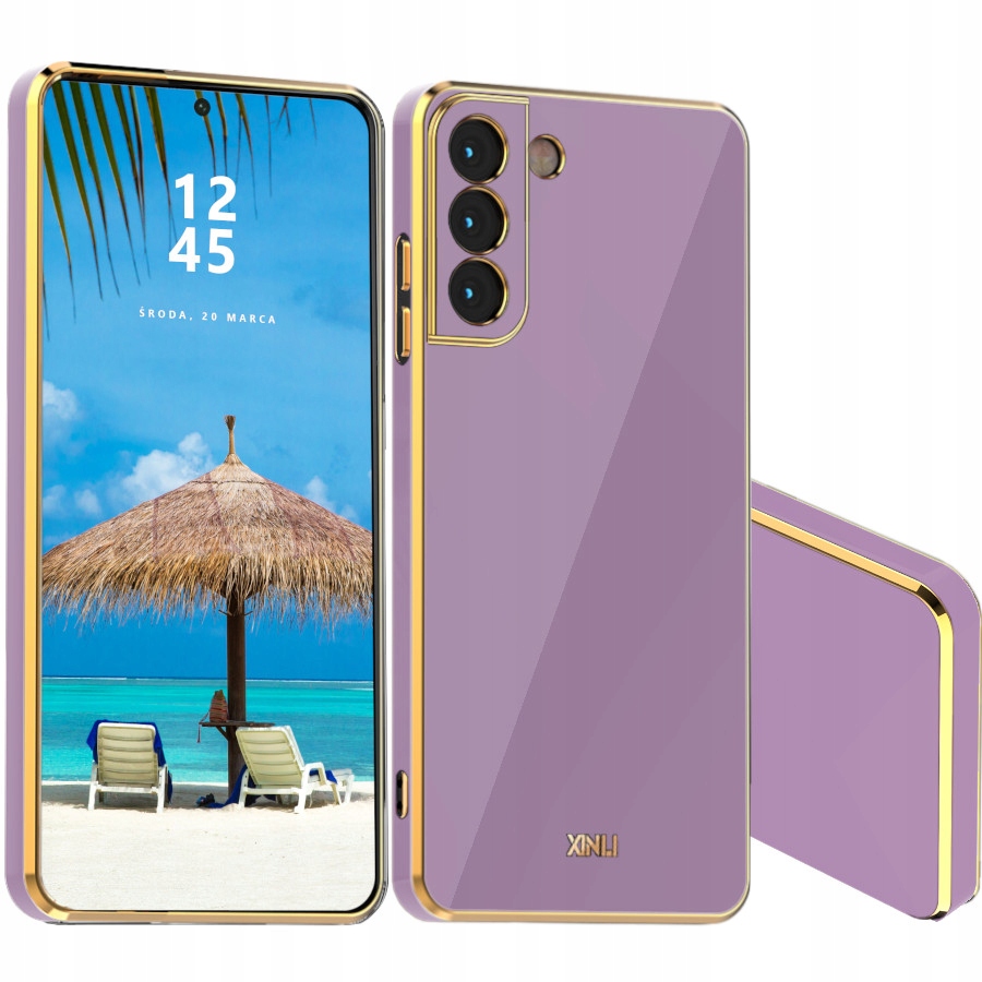 

Etui Case Glamour Do Samsung S21 Fe Szkło
