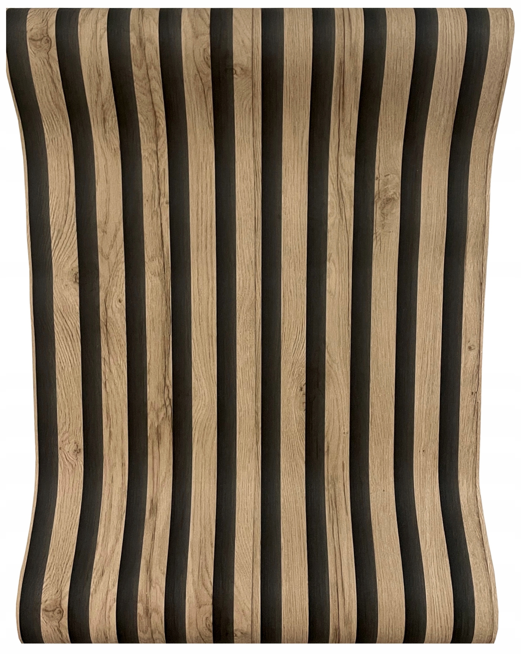 TAPETA ŚCIENNA jak PANEL Z LAMELI LAMELE DESKA T70 (T70 tapeta