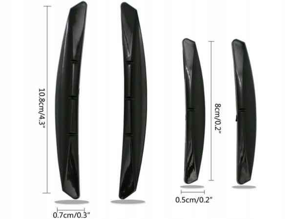 4X LISTWA ODBOJE ODBOJNIK NA DRZWI RANT SAMOCHODU AUTA NOWOŚĆ! EAN (GTIN) 5904474033555