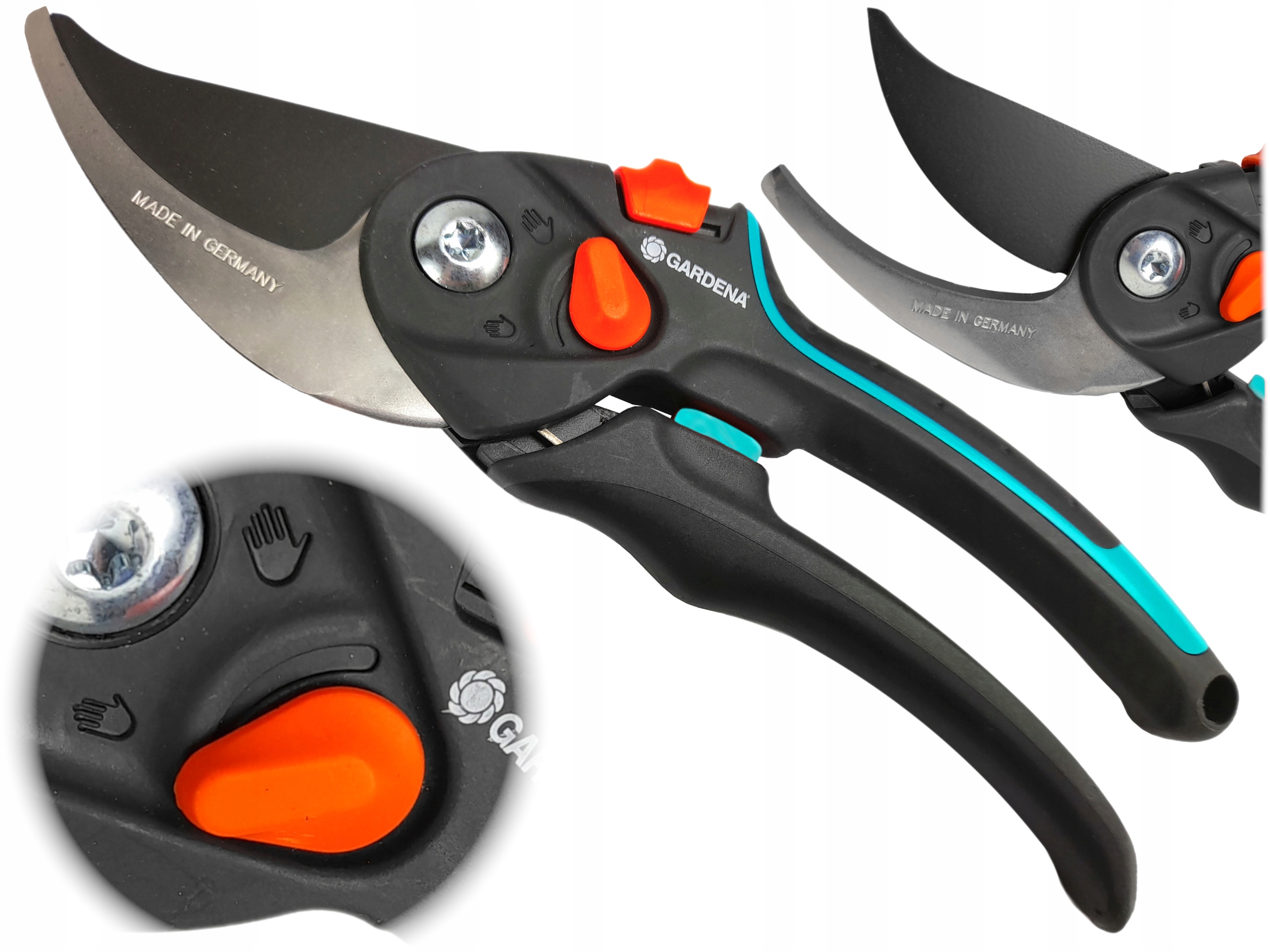 Sekator ogrodowy Gardena PremiumCut 12252 do gałęzi do 24 mm Regulacja